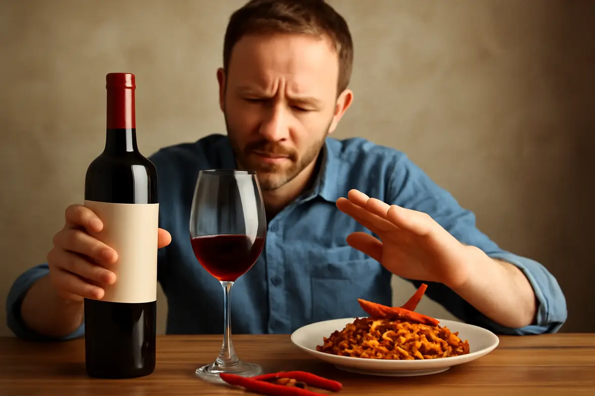 Come scegliere il vino giusto per piatti piccanti? L’abbinamento che bilancia il gusto