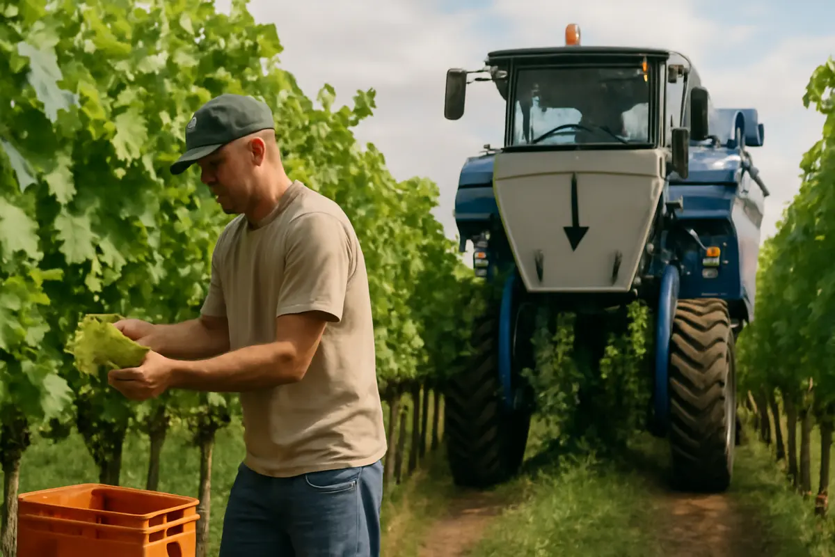 Vendemmia a mano o meccanica? La scelta dei produttori e come incide sulla qualità del vino