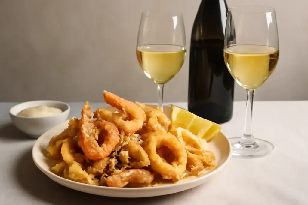Quali vini scegliere con il fritto misto? Il trucco dei sommelier per una cena leggera