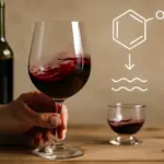 Perché agitare il vino nel bicchiere? Il principio chimico che fa emergere nuovi sapori