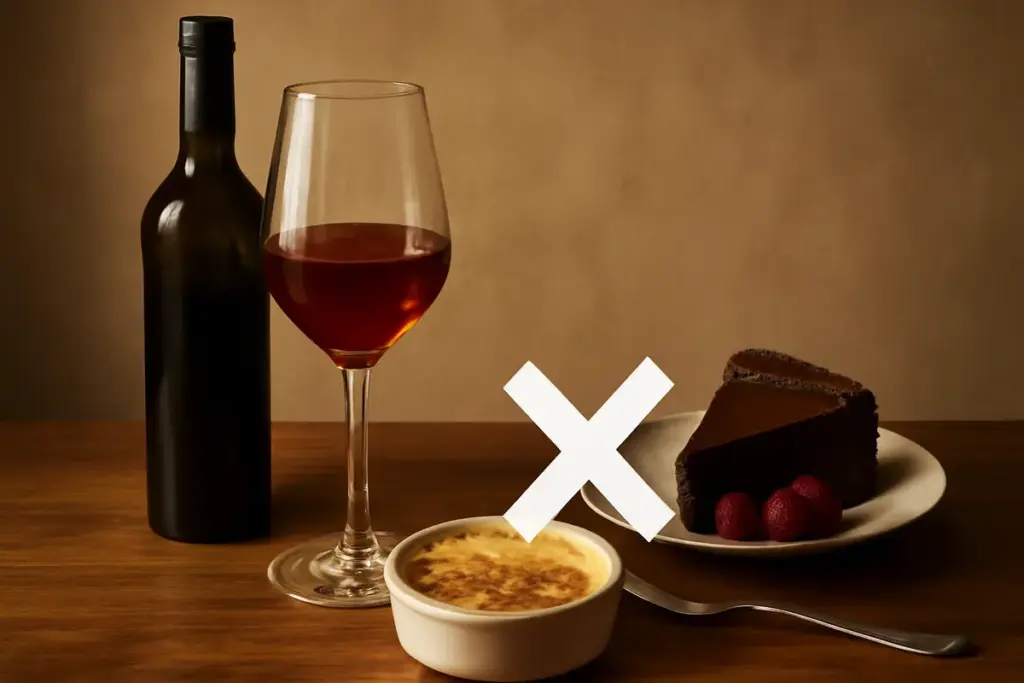 Vino da meditazione e dessert: come evitare l’abbinamento sbagliato che delude al palato