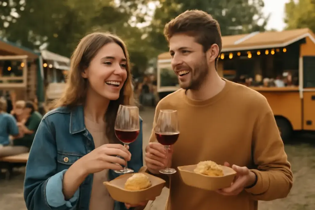 Food truck festival e vino: l’accoppiata giovane che rinnova il concetto di street food in Emilia